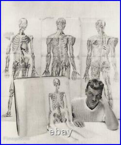 1947 Vintage GEORGE PLATT LYNES Artist JARED FRENCH Anatomy Body Photo Art 11X14
