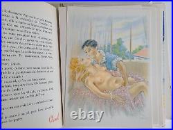 1957 PRELUDE CHARNEL ILLUSTRATED SIGNED by ARTIST antique FRENCH EROTIC