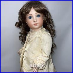 19.5 Antique French CM H Doll Repro Doll / Clothing By Mary K Stevens SA