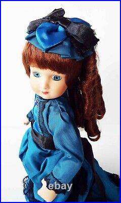 ANTIQUE REPRODUCTION A. T. SILVER FRENCH MILLETTE 10 in FULL PORCELAIN DOLL NEW