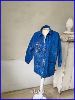 ARTIST's medium Jacket French Workwear PAINTER painter's French Vintage workwea