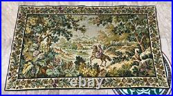 Antique French Tapestry Wall Hanging Goblins Medieval Tapestry 195 x 115 cm