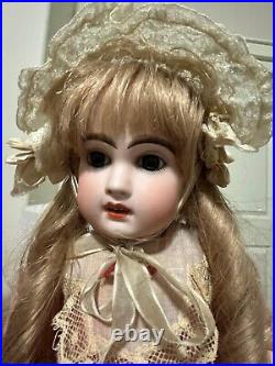 Antique French Tete Jumeau 16 Doll Bisque Head