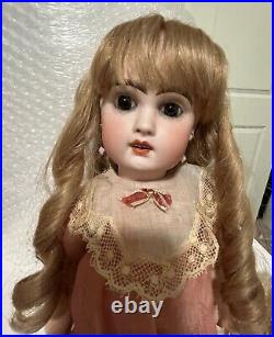 Antique French Tete Jumeau 16 Doll Bisque Head