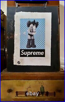 Astro Boy, KAWS, Supreme, Artist Proof, 22'x 15'x signed Fairchild Paris