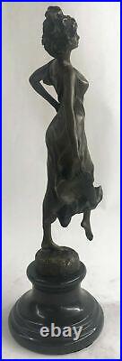 Bronze Sculpture of Gypsy Dancer By French Artist Coinet Home Decoration DEAL