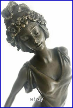 Bronze Sculpture of Gypsy Dancer By French Artist Coinet Home Decoration DEAL