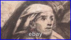 Drawing Antique Portrait Opera Artist French Pierre Duteurtre Said Dut BM53.1