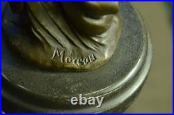 Dream Goddess by Renowned French Artist Augustine Moreau Bronze Sculpture Statue