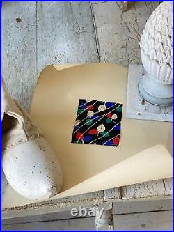 French artist Louis Land textile design gouache drawing fabric design