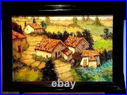 Oil Canvas Landscape Painting By African French Gregoire Johannes Boonzaier