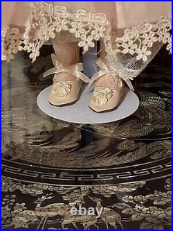 Pat Loveless Jumeau Antique Victorian Reproduction French Doll Peach & Cream 18