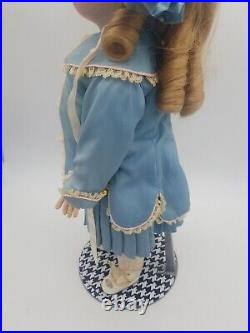 Reproduction Antique French Jumeau 16'inch Doll, Silk Dress CALLI LOU. 1974