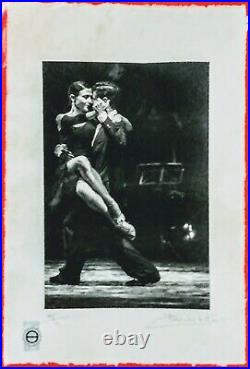 Tango, Argentina. Artist Proof (AP.) Print, 22'x 15'x Signed Fairchild Paris