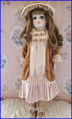 Vintage 18 Reproduction French Bru Jne Bebe Doll Stunning! La Corks 1970