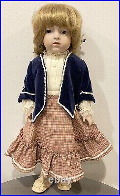 Vintage Artist Reproduction Antique French Bru Jne 8 Bisque Doll Custom Outfit
