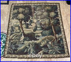 Vintage French Tapestry Wall Hanging Goblin Home Decor Tapestry 191 x 180 cm