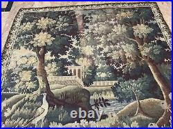 Vintage French Tapestry Wall Hanging Goblin Home Decor Tapestry 191 x 180 cm